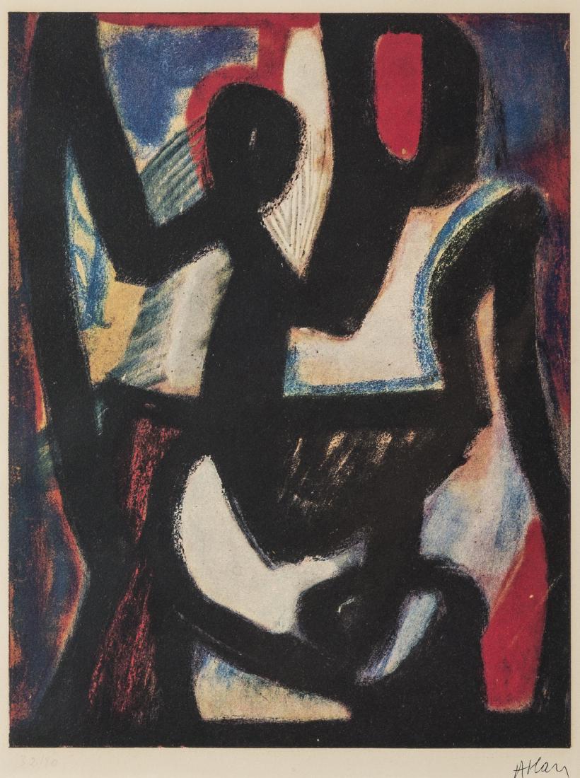 δ Jean-Michel Atlan (1913-1960)  Composition (1 of 1)