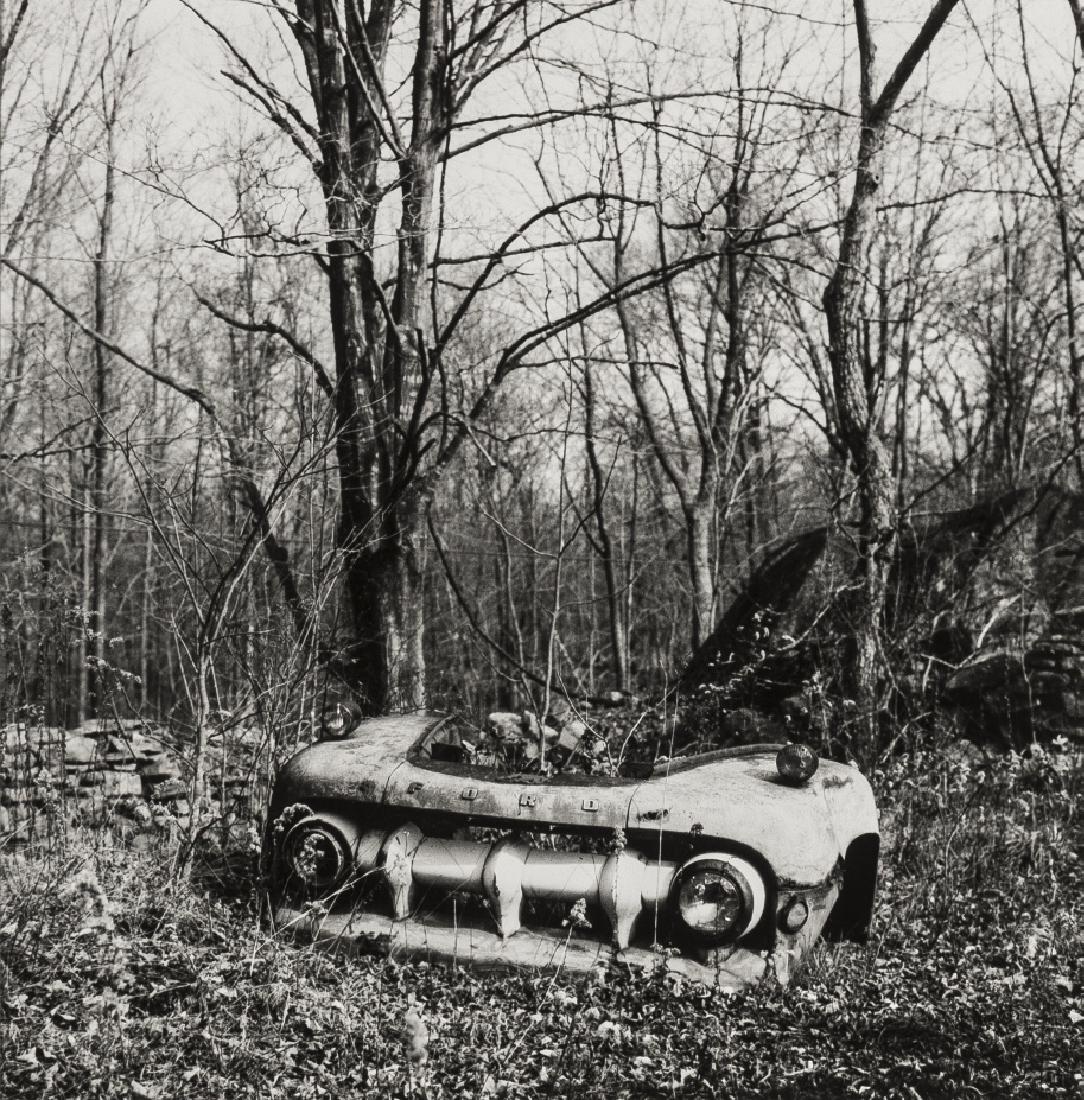 Walker Evans (1903-1975) Untitled, (Abandoned Truck: Walker Evans (1903-1975) Untitled, (Abandoned Truck Parts), 1973Gelatin silver print from a Polaroid Type 105 negative, flush mounted, 30 x 30cm (11 7/8 x 11 7/8in)Provenance: Sotheby's New York, 21-2