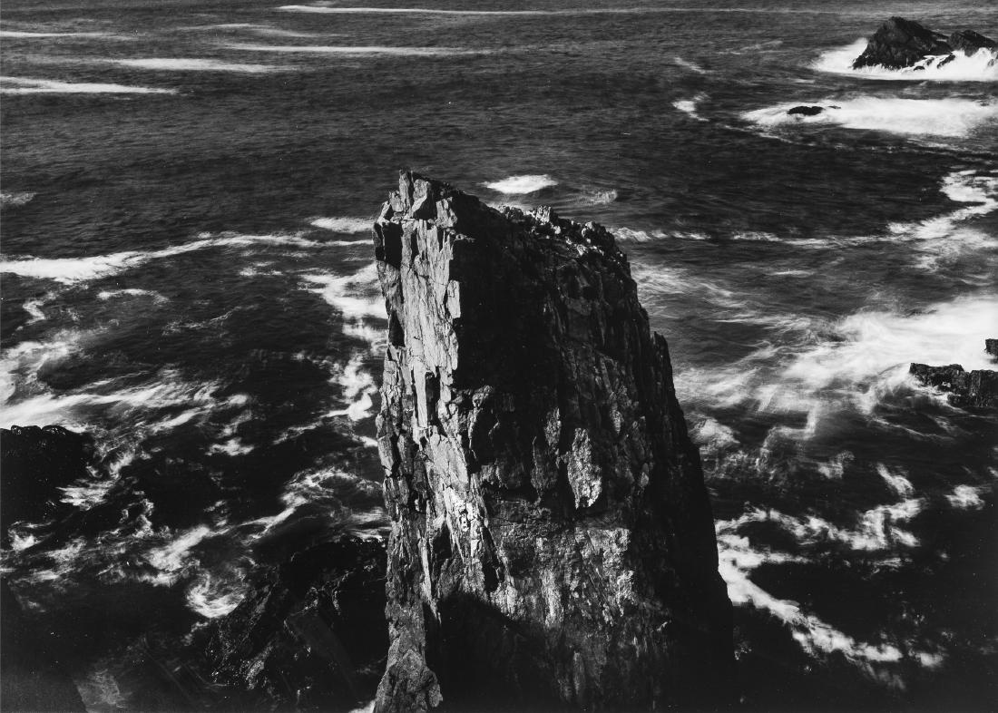 Thomas Joshua Cooper (b.1946) The North Atlantic: Thomas Joshua Cooper (b.1946) The North Atlantic Ocean, The Butt of Lewis, The Isle of Lewis, The Western Isles, Scotand, The North-most point of the Western Isles, 1990sGelatin silver print, mounted