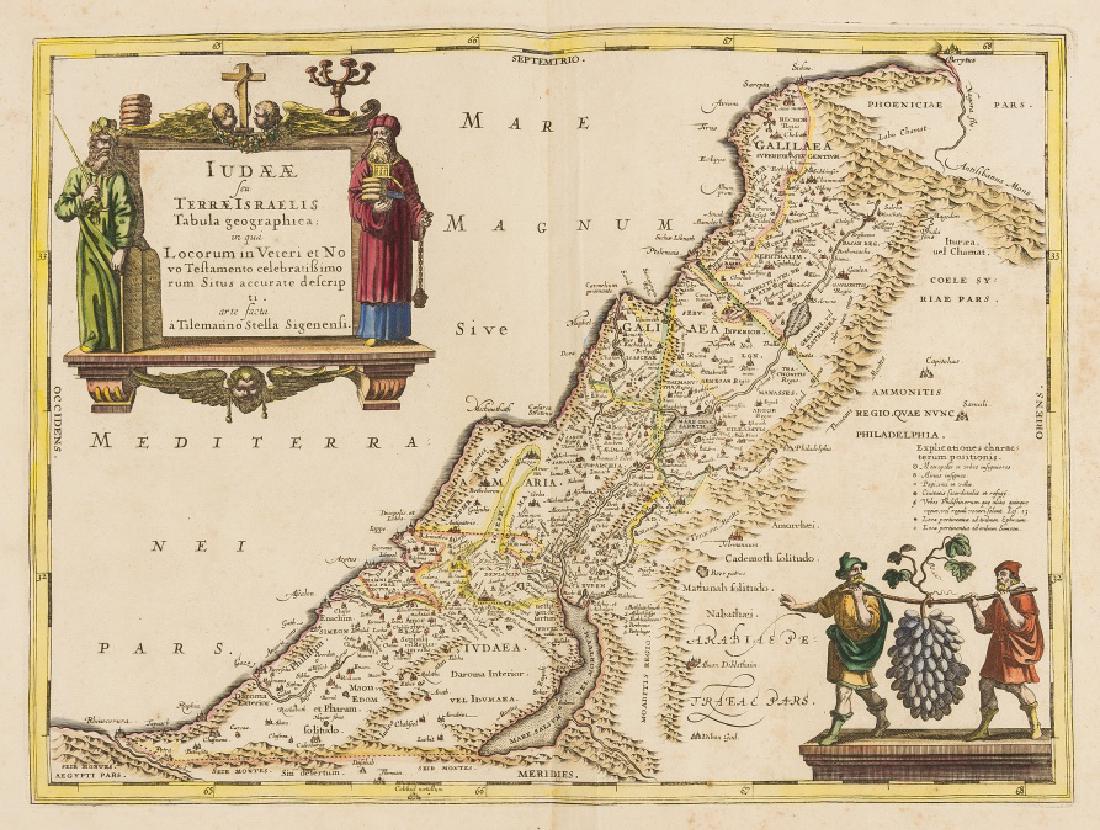 Holy Land.- Jansson (Jan) Judaeae seu Terrae Israelis, (1 of 1)