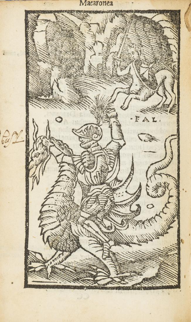 Macaronic Poetry.- Folengo (Teofilo) Opus Merlini (1 of 1)