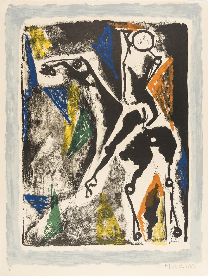 δ Marino Marini (1901-1980)  La Acrobata (Gustalla (1 of 1)