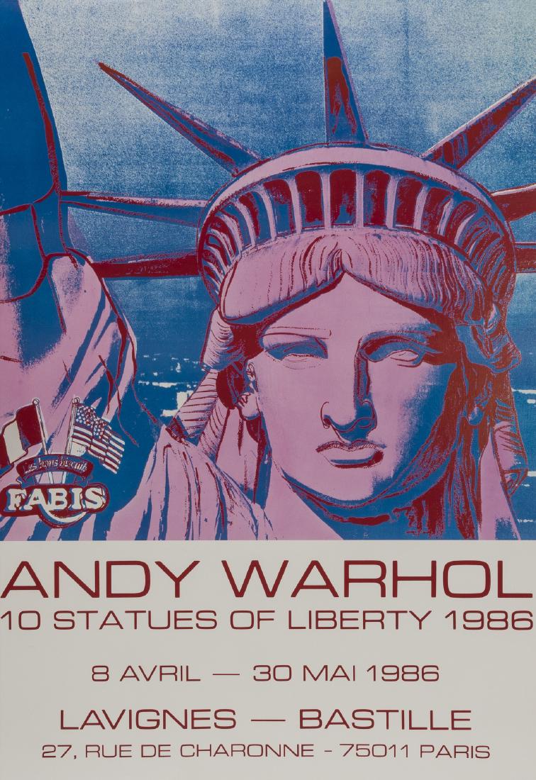 Andy Warhol (1928-1987) (after)  10 Statues of Liberty (1 of 1)