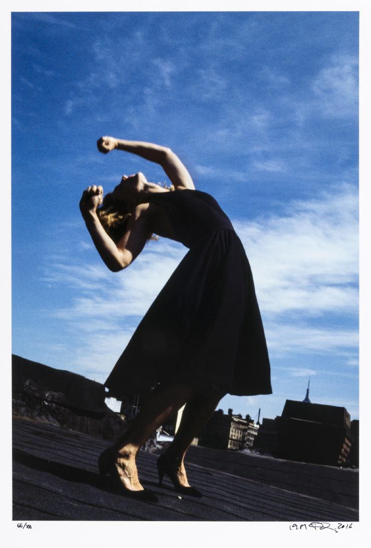 Robert Longo (b.1953) Untitled (Janet from the Men in: Robert Longo (b.1953)Untitled (Janet from the Men in the Cities series)Archival pigment print in colours, 1981-2016, signed, dated and numbered from the edition of 100 in black ink, on wove paper, wit