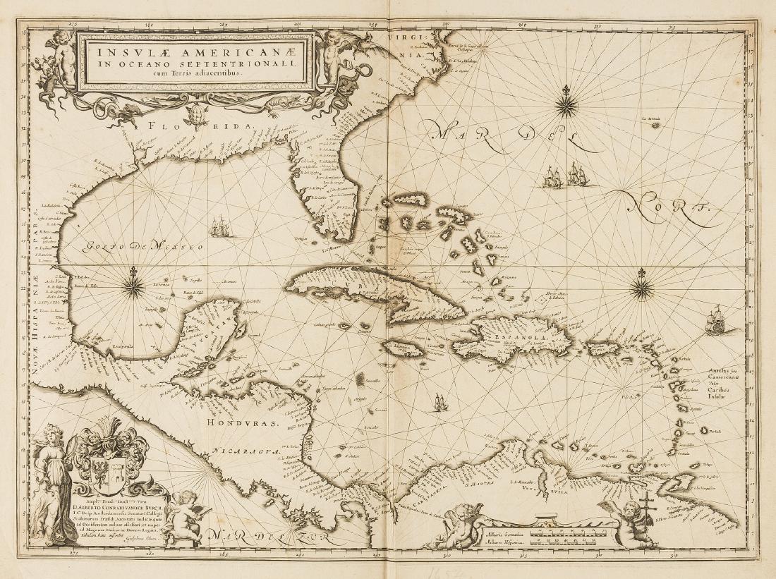 Caribbean & Gulf of Mexico.- Blaeu (Willem Jansz.) (1 of 1)