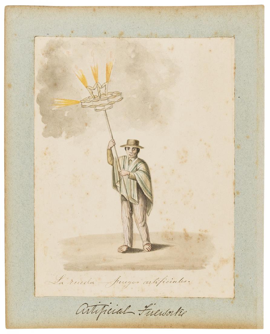 South America.- Chile.- Spanish School (19th century) A (1 of 4)