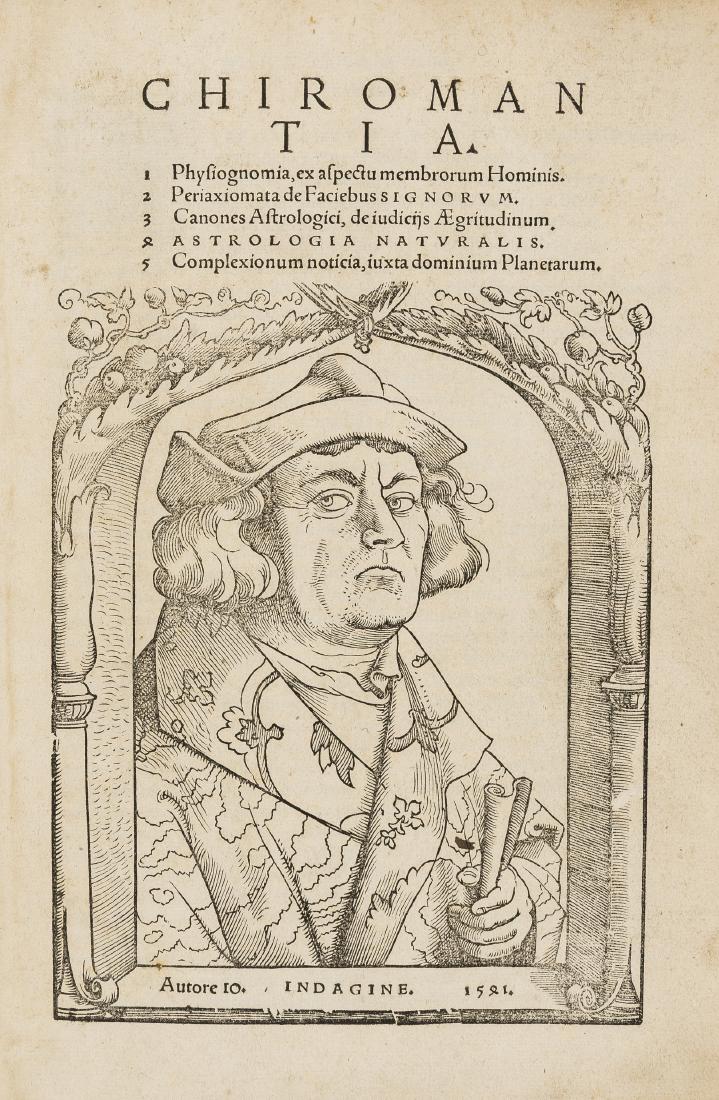 Chiromancy & Astrology.- Indagine (Johannes ab) (1 of 1)