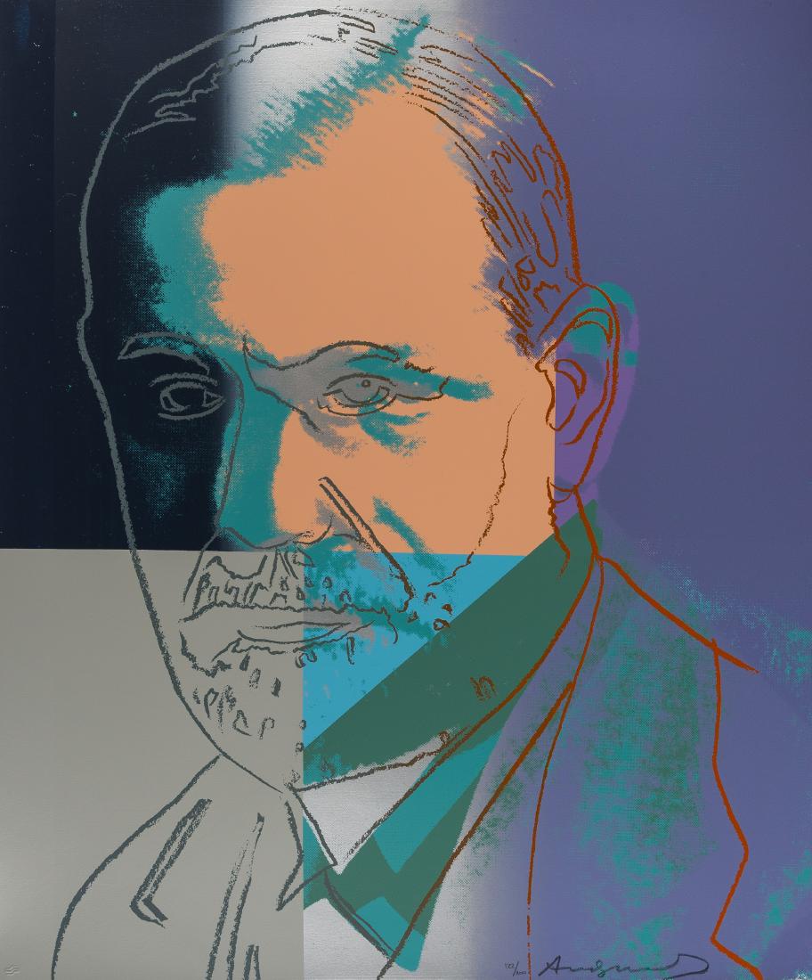 Andy Warhol (1928-1987)  Sigmund Freud (Feldman & (1 of 1)