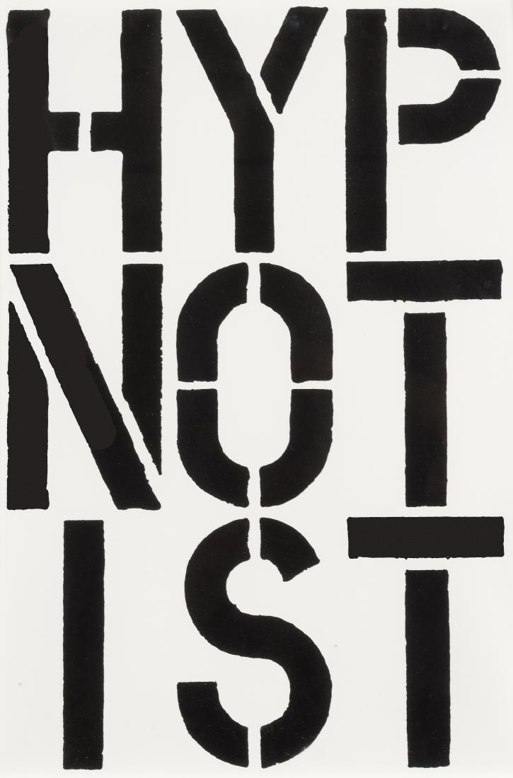 Christopher Wool (b.1955)  Page from black book (1 of 1)