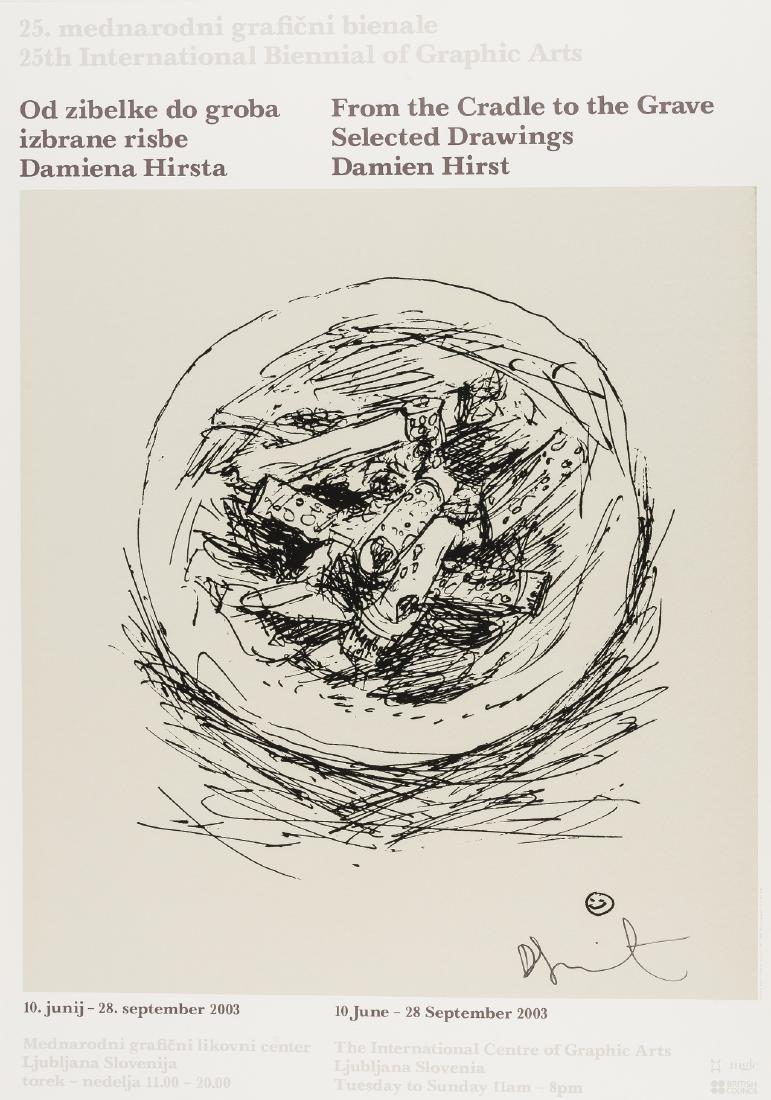 δ Damien Hirst (b.1965)  From the Cradle to the (1 of 1)