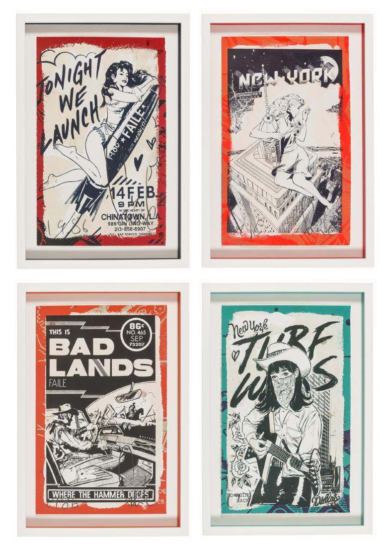 δ Faile (1975 & 1976)  150 Series (Four Plates) (1 of 5)