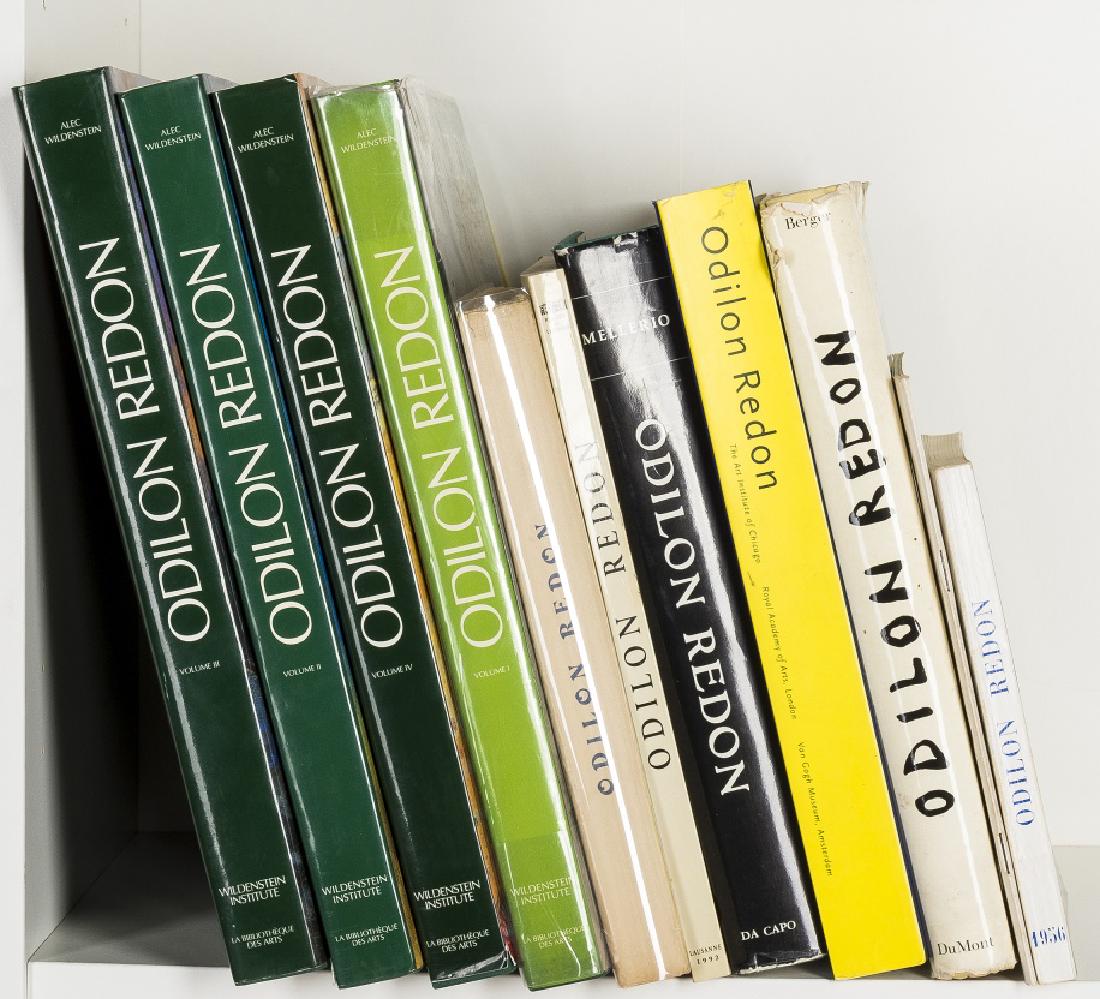 Redon (Odilon).- Wildenstein (Alec) Odilon Redon:: NO RESERVE Redon (Odilon).- Wildenstein (Alec) Odilon Redon: Catalogue Raisonné de l'Oeuvre Peint et Dessiné, 4 vol., illustrations, many colour, original cloth with dust-jackets, Paris, 199