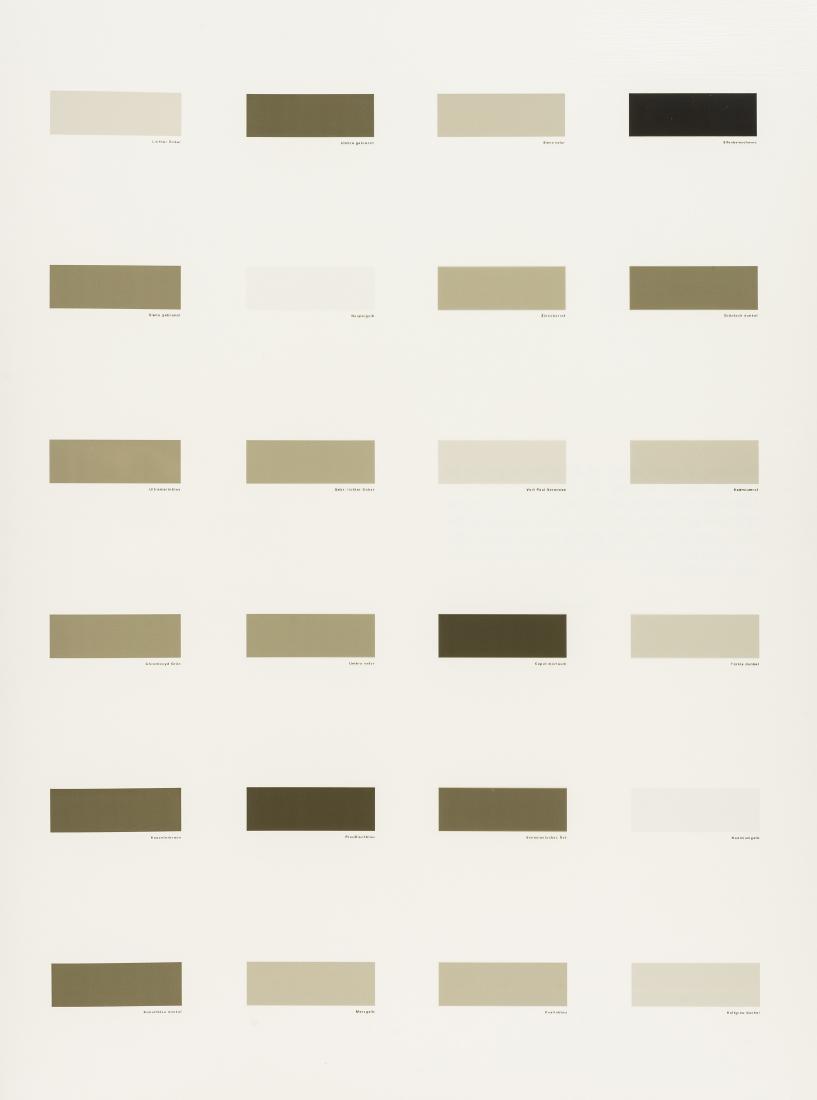 δ Gerhard Merz (b.1947) Untitled (2007): δ Gerhard Merz (b.1947)Untitled (2007)Digital pigment print in colours, 2007, signed and numbered from the edition of 45 in pencil verso, on transparent foil, in the original folder with text, as