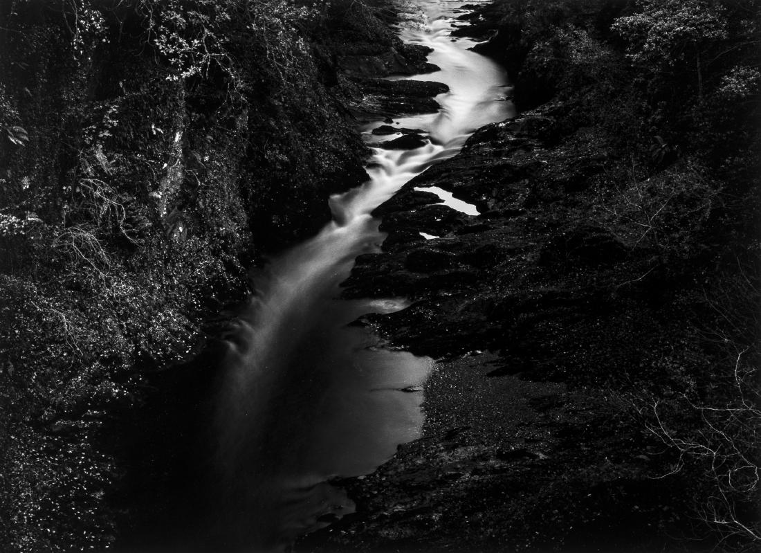 Thomas Joshua Cooper (b.1946) The Gorge of the River: Thomas Joshua Cooper (b.1946)The Gorge of the River North Esk, Grampian Region, ScotlandGelatin silver print, 1997-2000, titled, dated and numbered from the edition of 3 on the reverse of the frame, s