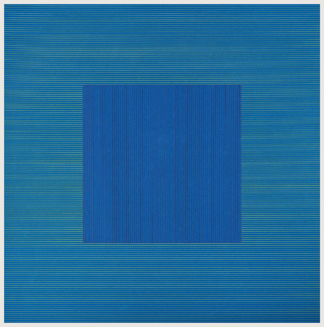 Sol Lewitt (1928-2007)  Lines in Two Directions & In (1 of 1)