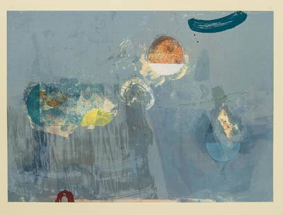 δ Freya Payne (b.1968) Bruise: NO RESERVE δ Freya Payne (b.1968)BruiseScreenprint, lithograph and etching printed in colours, 1996, signed, titled and numbered from the edition of 100 in pencil, on wove paper, published by the