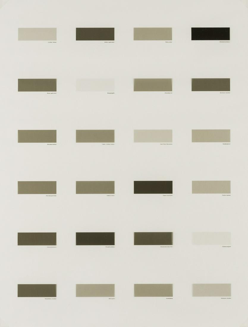 δ Gerhard Merz (b.1947) Untitled (2007): δ Gerhard Merz (b.1947)Untitled (2007)Digital pigment print in colours, 2007, signed and numbered from the HC edition of 5 in pencil verso, on transparent foil, in the original folder with text,