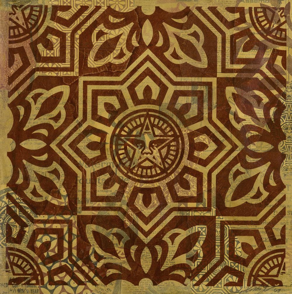 Shepherd Fairey (b. 1970)  Venice Pattern: Red (1 of 1)