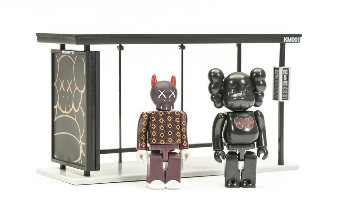 Kaws (b.1974)  Kubrick Bus Stop (Volumes 1 & 2) (1 of 2)