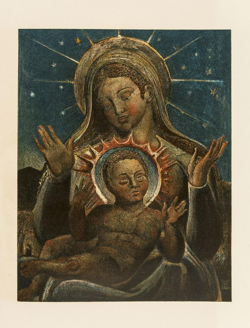 Trianon Press.- Blake (William) William Blake's: Trianon Press.- Blake (William) William Blake's Illustrations to the Bible: A Catalogue compiled by Geoffrey Keynes, number V of 20 copies with proof states of the frontispiece, from an edition limite