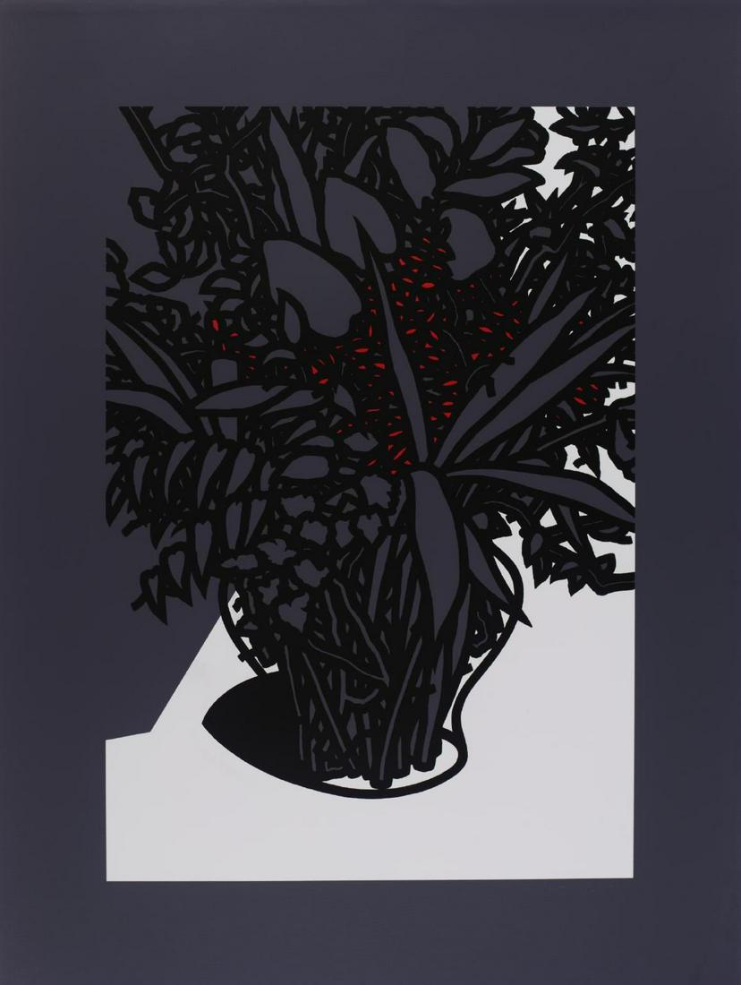 δ Patrick Caulfield (1936-2005) For John: δ Patrick Caulfield (1936-2005)For John Constable (Cristea 47)Screenprint in colours, 1976, signed in pencil, numbered from the edition of 100, published by Bernard Jacobson Gallery, London, on w