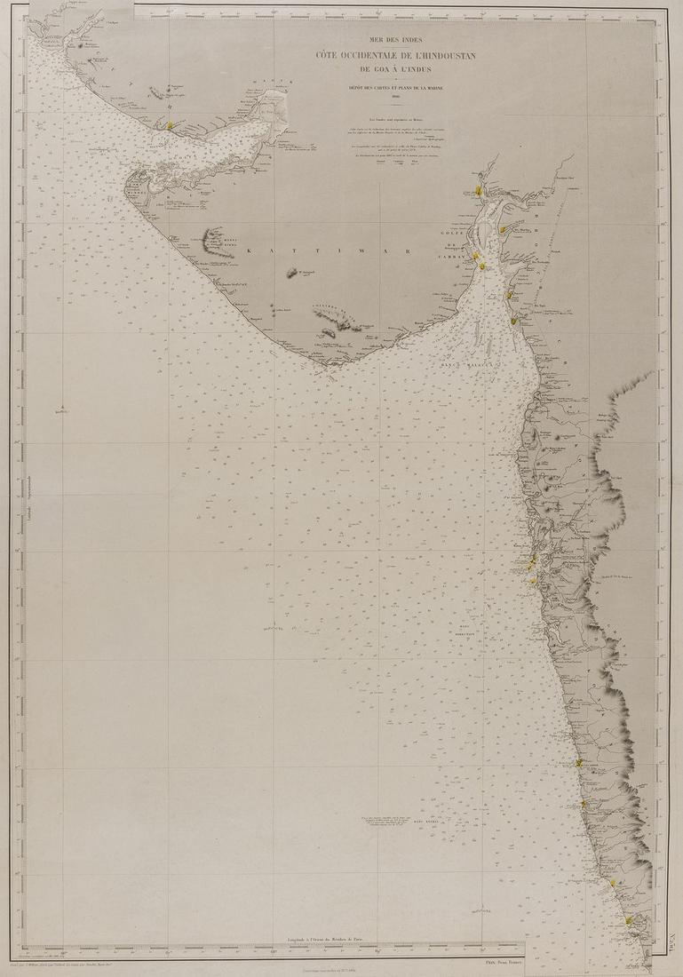 India.- Depot De La Marine. Mer Des Indes, Cóte (1 of 1)