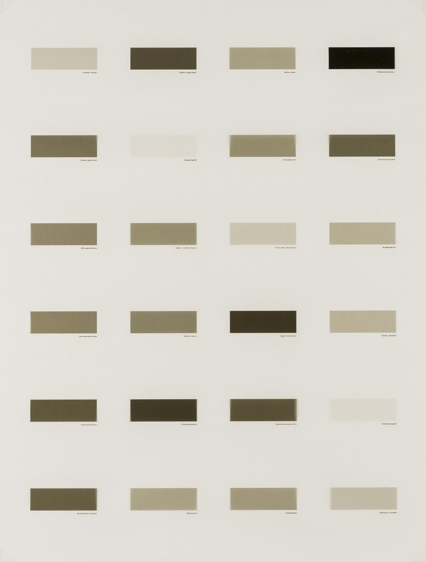 δ Gerhard Merz (b.1947) Untitled (2007): δ Gerhard Merz (b.1947)Untitled (2007)Digital pigment print in colours, 2007, signed and numbered from the HC edition of 5 in pencil verso, on transparent foil, printed by Recom, Stuttgart, publi