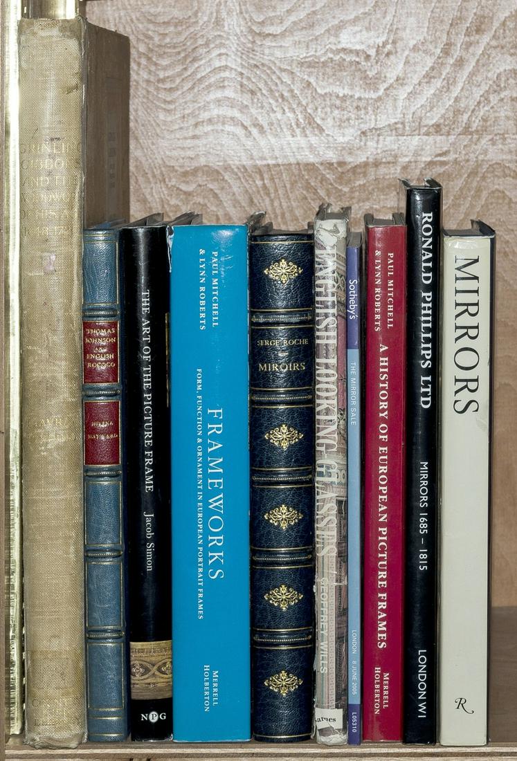 Decorative Arts.- Hayward (Helena) Thomas Johnson and: NO RESERVE Decorative Arts.- Hayward (Helena) Thomas Johnson and English Rococo, 1964 § Roche (Serge) Miroirs: Galeries et Cabinets de Glaces, Paris, 1956 § Tipping (H.Avray) Grinling Gibbon