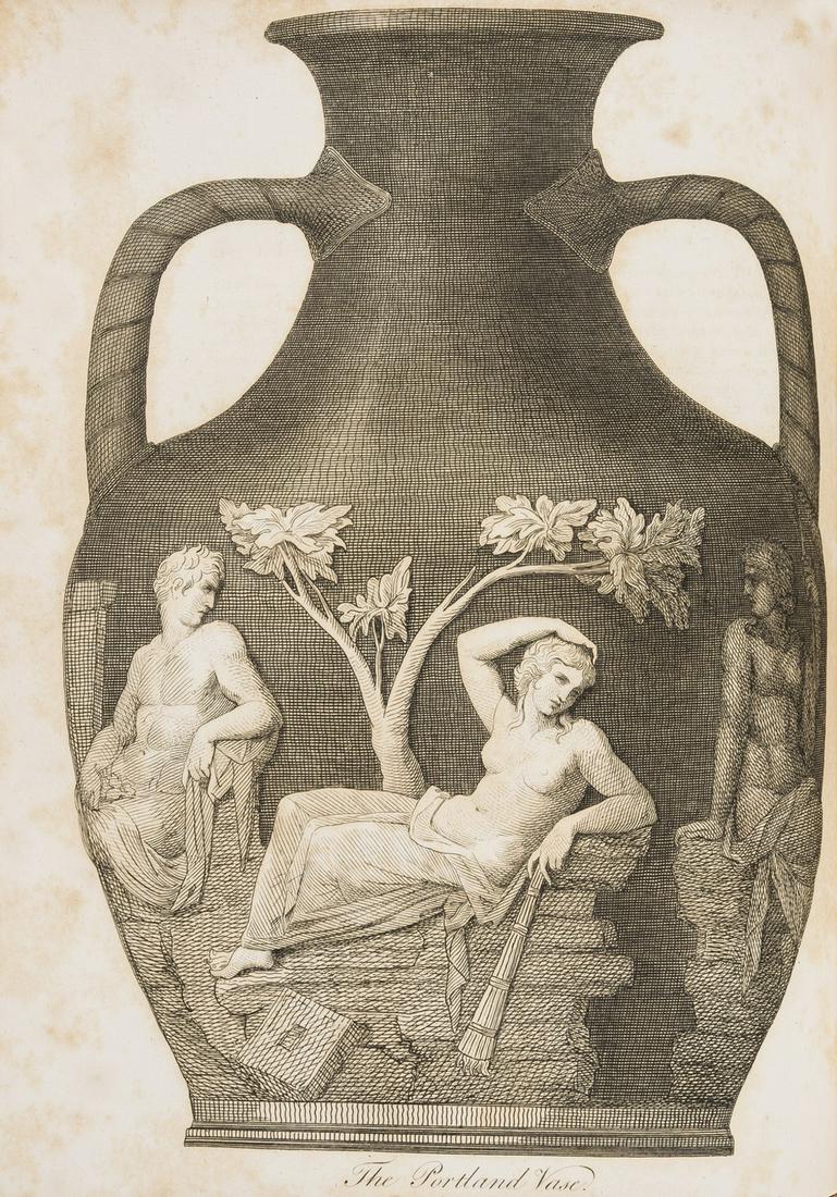 Darwin (Erasmus) The Botanic Garden, 2 parts in 1, part: Darwin (Erasmus) The Botanic Garden, 2 parts in 1, part 1 first edition, part 2 second edition, half-titles, engraved frontispieces and 18 plates, 5 plates and one vignette by William Blake, some offs