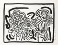 Keith Haring (1958-1990)  Bad Boys, One plate (Littmann