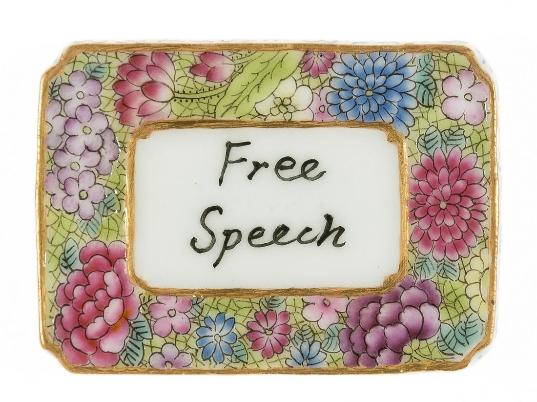 Ai Weiwei (b.1957)  Free Speech (1 of 1)