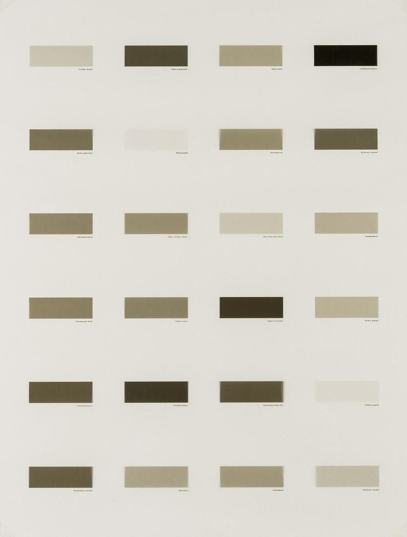 δ Gerhard Merz (b.1947) Untitled (2007): δ Gerhard Merz (b.1947)Untitled (2007)Digital pigment print in colours, 2007, signed and numbered from the HC edition of 5 in pencil verso, on transparent foil, printed by Recom, Stuttgart, publi