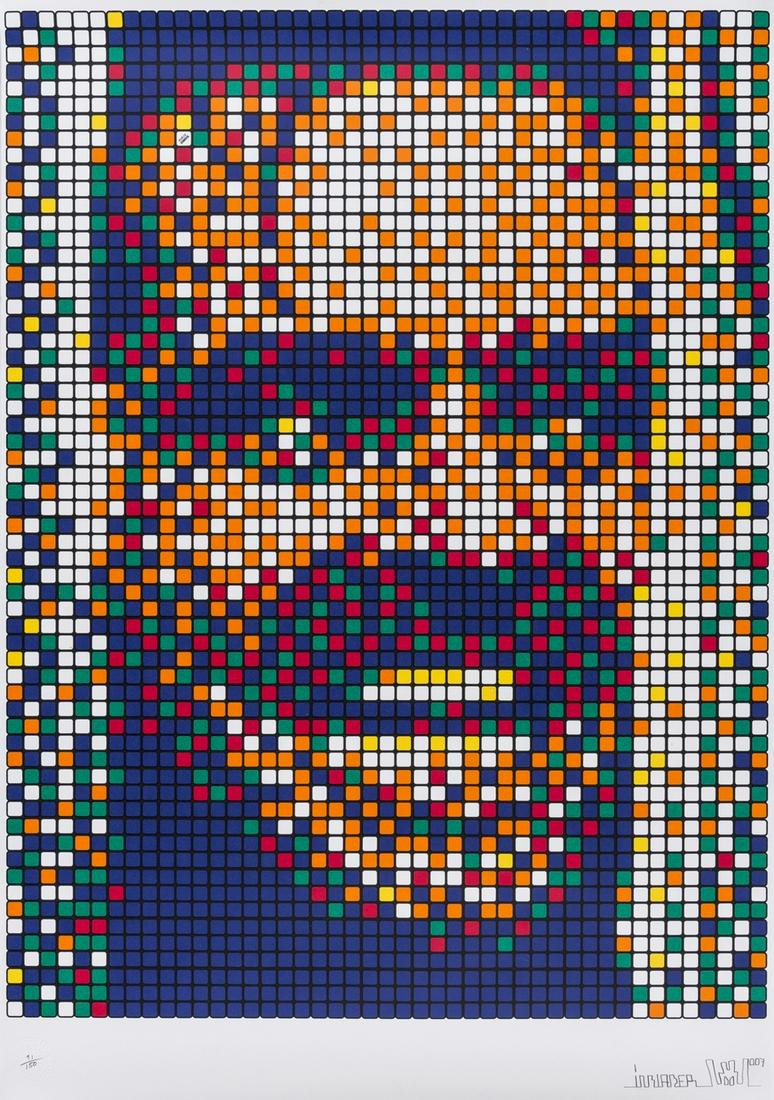 δ Invader (b.1969)  Rubik Kubrick The Shining (1 of 1)