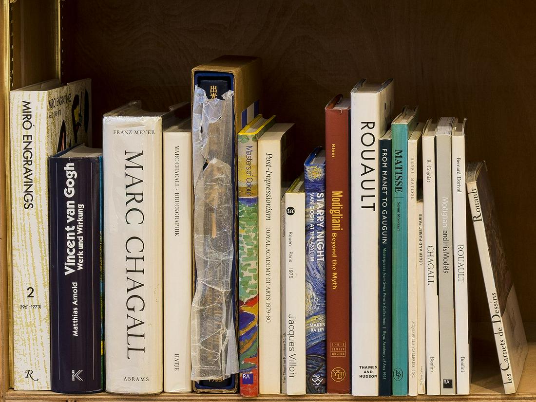 Modern Art.- Dupin (Jacques) Miro Engraver, vol.II:: NO RESERVE Modern Art.- Dupin (Jacques) Miró Engraver, vol.II: 1961-1973, with 3 original woodcuts (2 plates and dust-jacket), 2 colour, New York, 1989 § Meyer (Franz) Marc Chagall: Life and