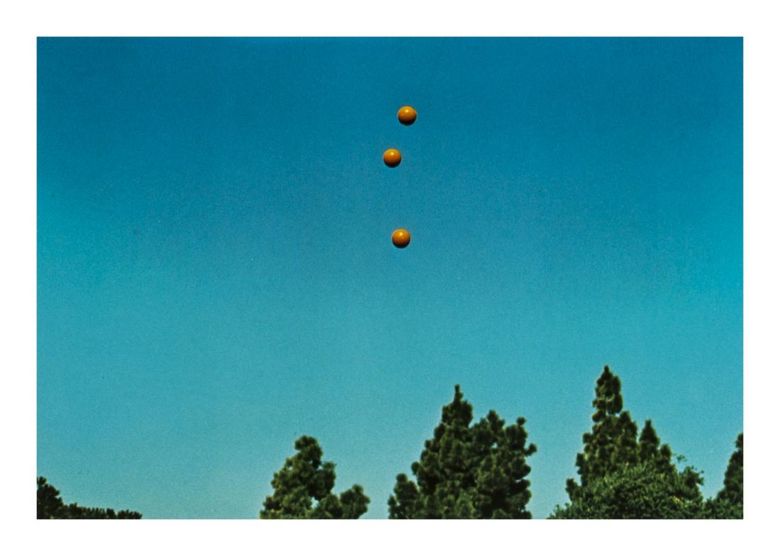 John Baldessari (b.1931)  Throwing Three Balls in the (1 of 12)