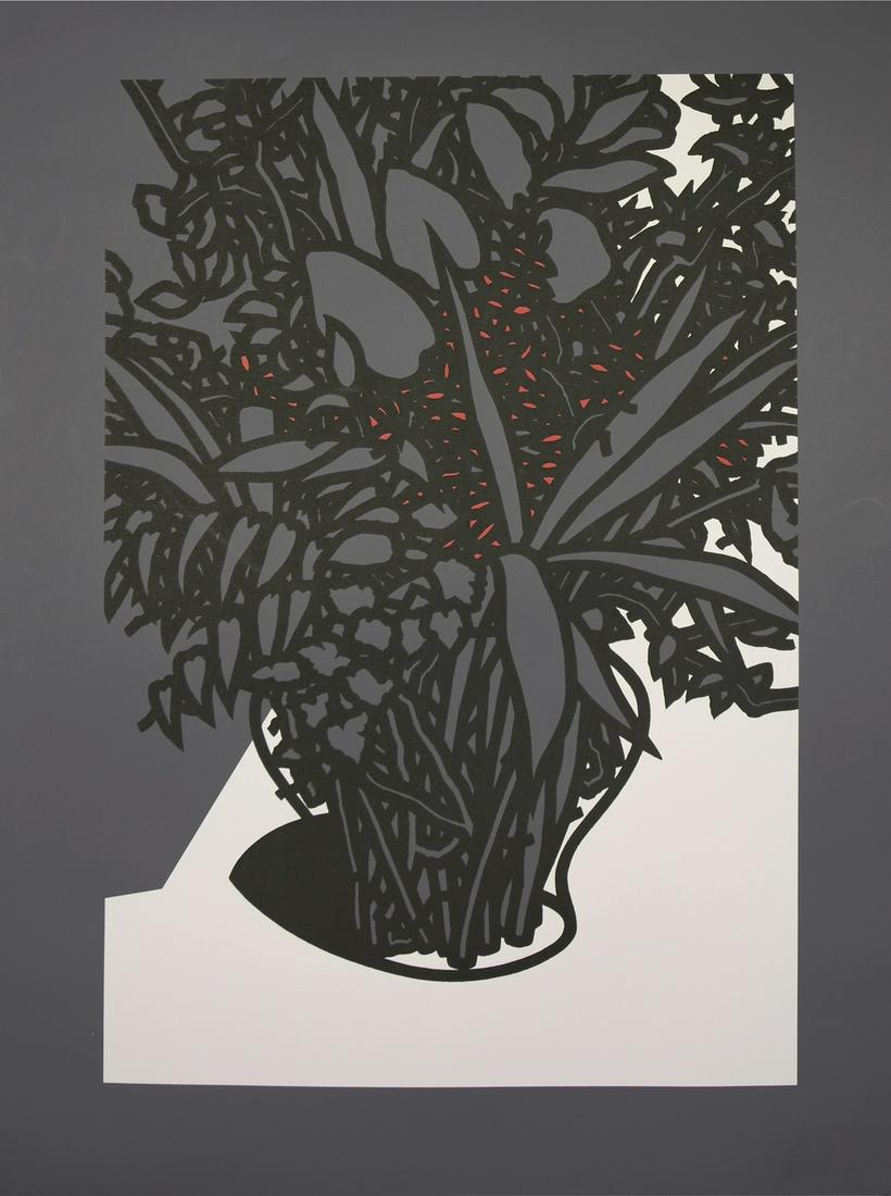 δ Patrick Caulfield (1936-2005) For John: δ Patrick Caulfield (1936-2005)For John Constable (Cristea 47)Screenprint, 1976, signed in pencil, numbered from the edition of 100, on wove paper, printed at Kelpra Studio, published by Bernard