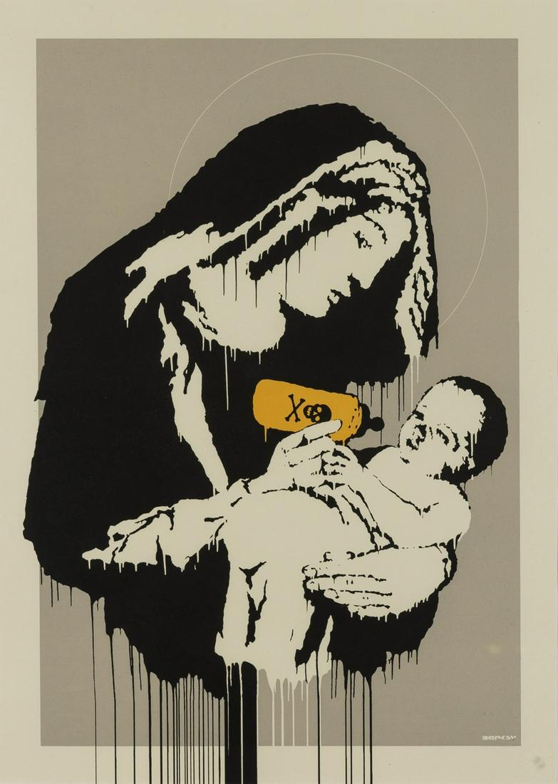 δ Banksy (b.1974)  Toxic Mary (1 of 1)