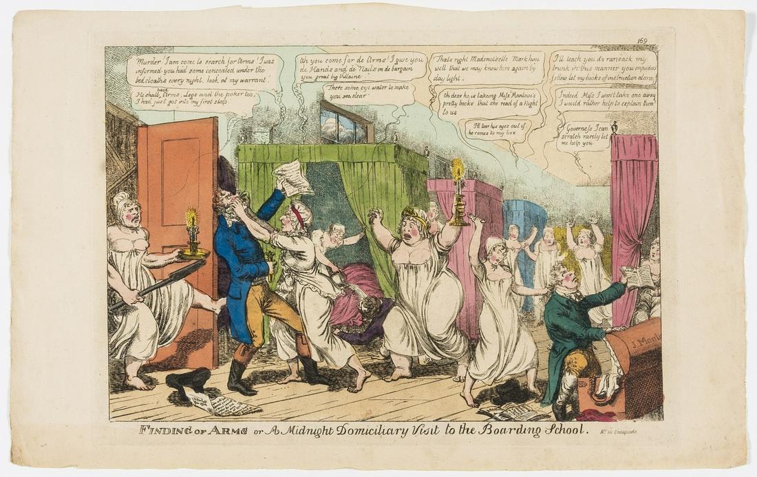 Caricatures.- Williams (Charles) Finding of Arms or a (1 of 3)