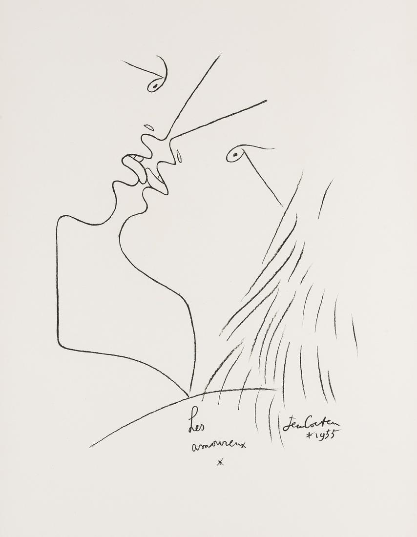 δ Jean Cocteau (1889-1963)  Les Amoreux (1 of 1)