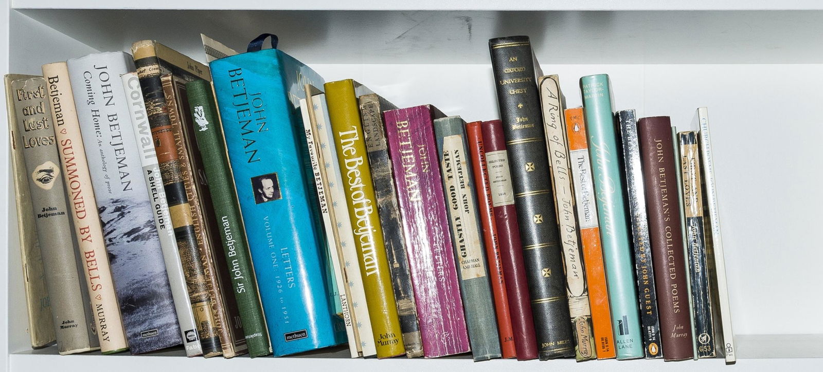 Betjeman (John) Poems in the Porch, signed presentation: Betjeman (John) Poems in the Porch, signed presentation inscription from the author to half-title, autograph card initialled by the author loosely inserted, illustrations by John Piper, original wrapp