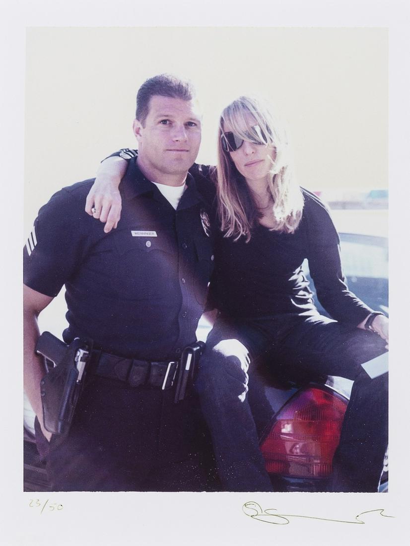 δ Sam Taylor-Johnson (b.1967) Sergeant Wenninger: δ Sam Taylor-Johnson (b.1967)Sergeant Wenninger and MeDigital pigment print in colours, 2004-2008, signed in black ink, numbered from the edition of 50 in pencil, on Hahnemuhle Fine Art paper, pu