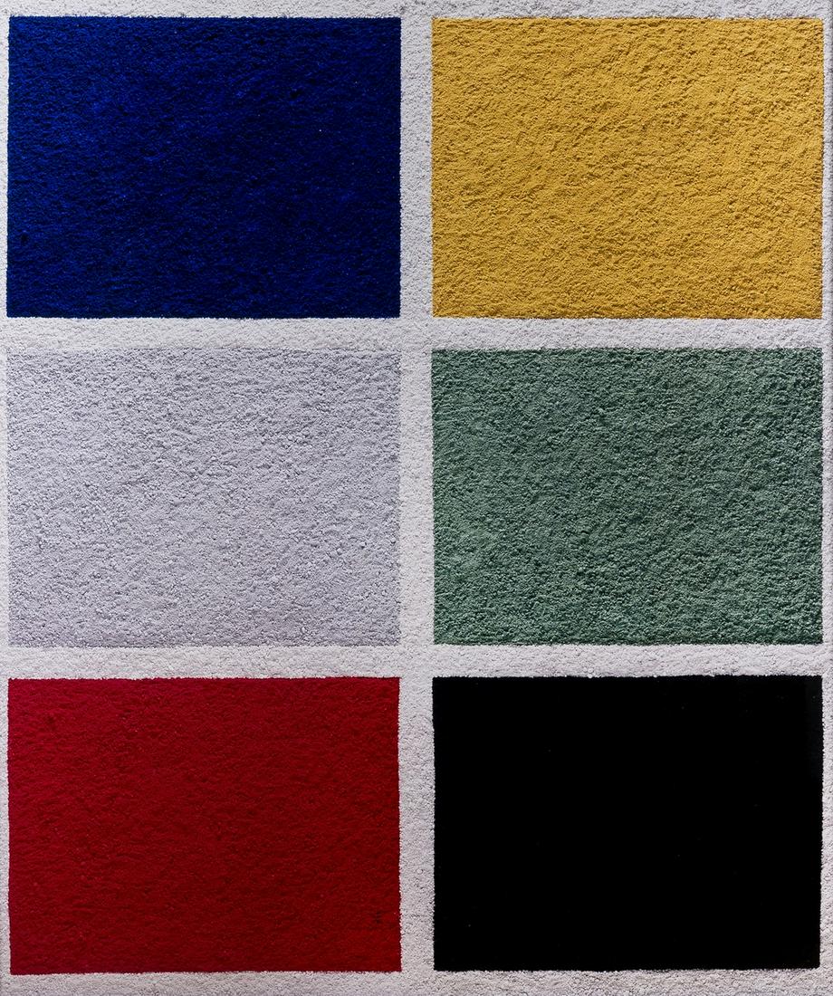 Vik Muniz (b.1961) Six Colours after Richter: Vik Muniz (b.1961)Six Colours after RichterDigital Chromogenic print in colours, 2008, signed and dated in black ink, numbered from the edition of 6 on a label affixed verso, sheet 1193 x 1016mm (47 x