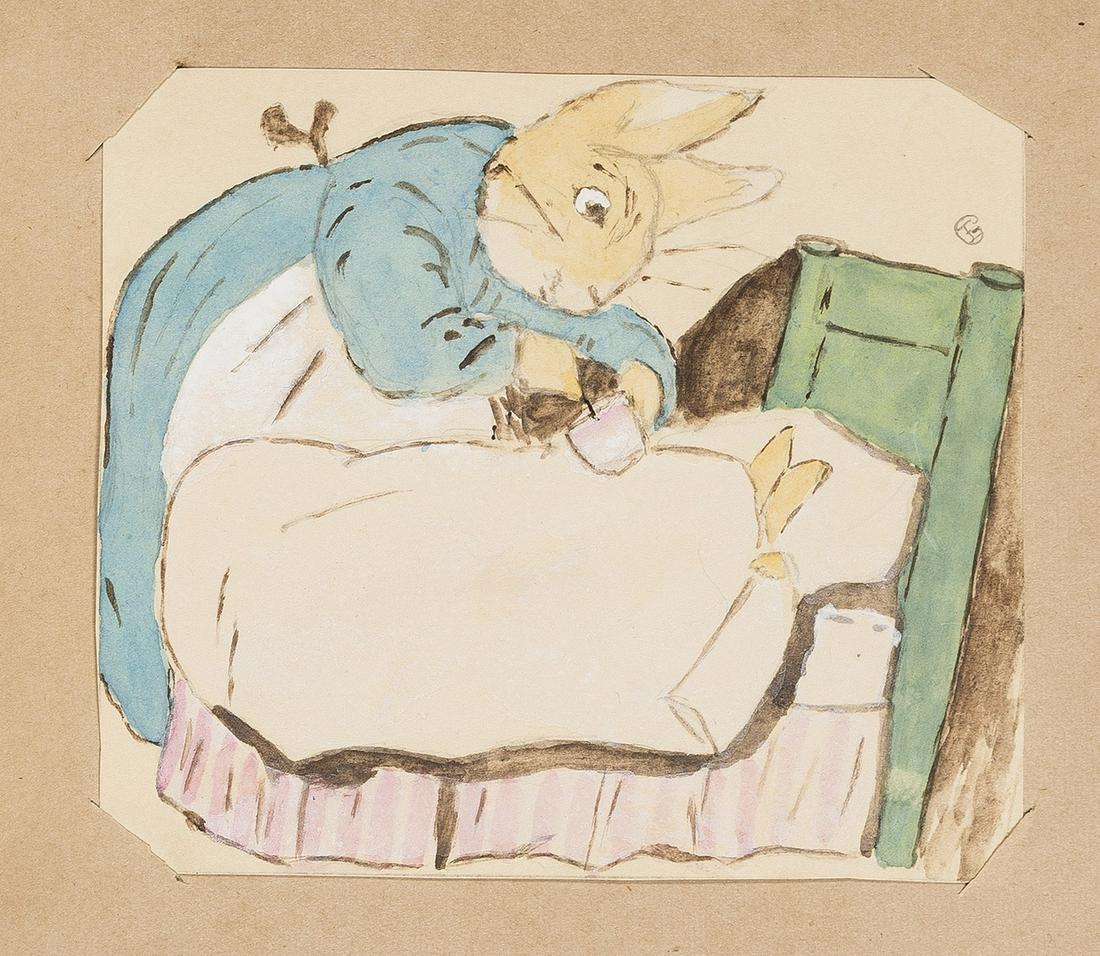 Sketches & Songs.- 2 albums of signatures, songs and: Sketches & Songs.- 2 albums of signatures, songs and sketches owned by Eleanor McLaren at Cheltenham Ladies College, including: an address panel to Robert Browning in Venice, a watercolour in the styl