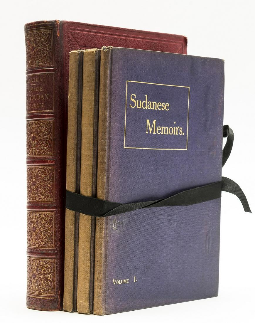 Africa.- Sudan.- Gallieni (Joseph Simon) Mission: Africa.- Sudan.- Gallieni (Joseph Simon) Mission d'Exploration du Haut-Niger: Voyage au Soudan Français (Haut-Niger et Pays de Ségou) 1879-1881, first edition, frontispiece, plates and illus