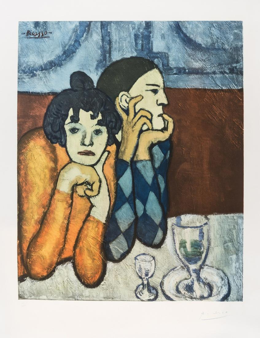 δ Pablo Picasso (1881-1973) (after)  L'Arlequin et (1 of 1)