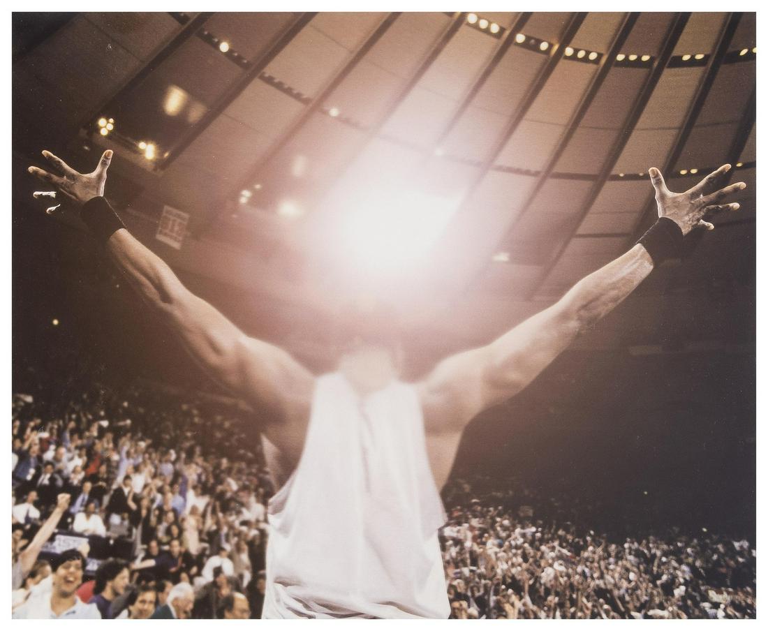 Paul Pfeiffer (b.1966) The Four Horsemen of the: Paul Pfeiffer (b.1966)The Four Horsemen of the ApocalypseC-print in colours, 2002-2004, signed and numbered from the edition of 30 in pencil, sheet 324 x 397mm (12 3/4 x 15 3/4in) (framed)