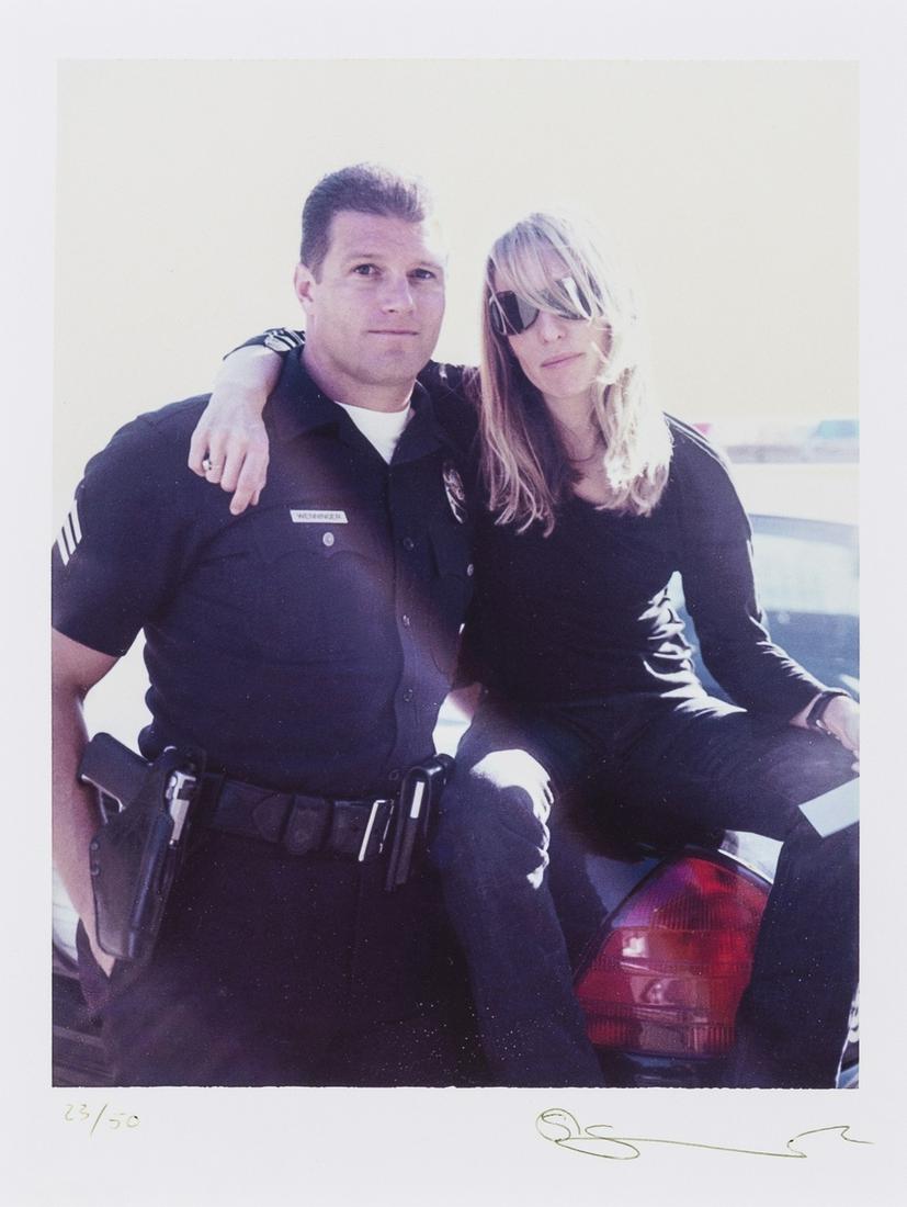 δ Sam Taylor-Johnson (b.1967) Sergeant Wenninger: NO RESERVE δ Sam Taylor-Johnson (b.1967)Sergeant Wenninger and MeDigital pigment print in colours, 2004-2008, signed in black ink, numbered from the edition of 50 in pencil, on Hahnemuhle Fine Ar