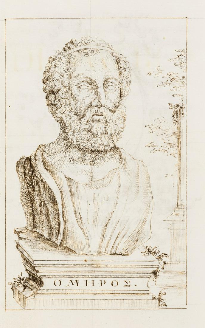 Homer.- Dio Chrysostom. Di Omero e dell'Omerica Poesia, (1 of 1)