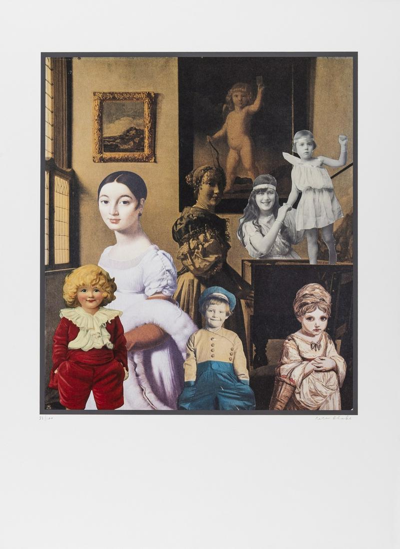 δ Sir Peter Blake (b.1932) Party (Sing Song): δ Sir Peter Blake (b.1932)Party (Sing Song)Lithograph and screenprint in colours, 1996, signed and numbered from the edition of 100, from The Royal College of Art Centenary Year Portfolio of Prin