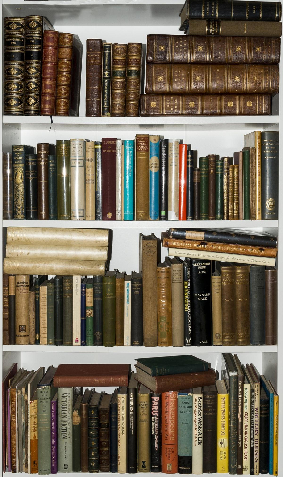 Blake (William) The Writings of William Blake, 3 vol.,: NO RESERVE Blake (William) The Writings of William Blake, 3 vol., edited by Geoffrey Keynes, one of 1500 copies, 58 plates, ink ownership signature to endpaper, original vellum-backed boards, extremit